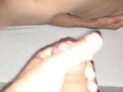 What the fuck is going on?😱 The condom isn't broken, but she was inseminated!😱😋 4/16