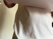 Horny slut stepmom with big tits seduces stepson and thanks him for breakfast 1/16