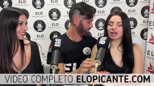 MIELSITA Y ALMENDRA MUESTRAN LA TANGA EN EL CUARTO PICANTE