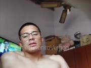 Sexy Man with a perfect body jerks off his Huge Cock! 6/16