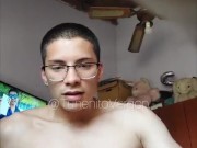 Sexy Man with a perfect body jerks off his Huge Cock! 9/16