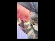 Onlyfans Tattoo Model Anuskatzz has wild outdoor SEX in puplic on the highest mountain in the UK 6/16