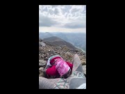 Onlyfans Tattoo Model Anuskatzz has wild outdoor SEX in puplic on the highest mountain in the UK 9/16
