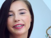 Carolina Sweets: hard nipples poke through her tight top. 11/16