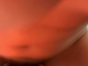 Hippy milf slut with hairy pussy first sex tape takes first cum shot on tits 6/16