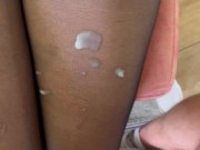 I wanted to cum on her pantyhose 16/16