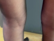 I wanted to cum on her pantyhose 5/16