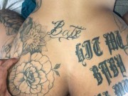 Depois de muito anal, levei uma gozada no cu 1/16