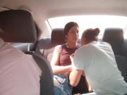 I convince my friend to let herself be sucked in Uber 13/16