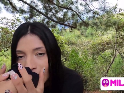 Big ass latina girl from nature fucked hard in the woods