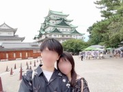 【個人撮影】名古屋🏯アナル丸見えの別アングル♡ホテルで激しい中出しSEXをする素人カップルの生々しい一部始終♡／Japanese amateur hentai ／日本人／パイパン／色白／美少女 16/16