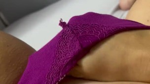 Hot Brunette Reaching Orgasm Easily Horny.