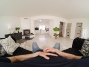 Living Room Sex With Loud Redhead 1/16