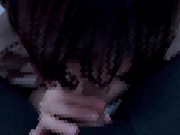 3日間溜めた精子を味わいながら美味しそうにごっくんする変態な彼女♡cum in mouth gokkun 7/16