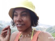 Ersties - Hot Brunette Gets Off With a Dildo on the Couch 11/16