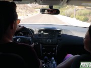 Tiny Jogger Fucks for a ride home! 7/16