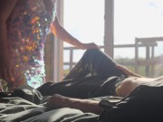 Bonnie gets such a powerful orgasm from a combination of vibrator and tongue 1/16