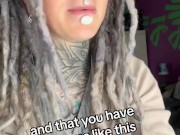 Anuskatzz Tattoo bodymodification hippie goth punk onlyfans model talks about her philosophy of life 11/16