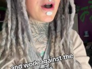 Anuskatzz Tattoo bodymodification hippie goth punk onlyfans model talks about her philosophy of life 12/16
