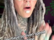 Anuskatzz Tattoo bodymodification hippie goth punk onlyfans model talks about her philosophy of life 13/16