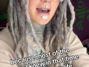 Anuskatzz Tattoo bodymodification hippie goth punk onlyfans model talks about her philosophy of life 4/16