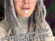 Anuskatzz Tattoo bodymodification hippie goth punk onlyfans model talks about her philosophy of life 6/16