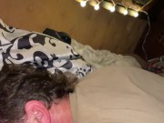 HE LOVES EATING THIS KITTY 10/16