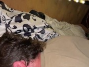 HE LOVES EATING THIS KITTY