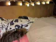 HE LOVES EATING THIS KITTY 4/16