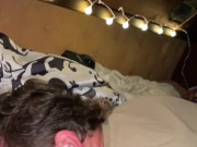 HE LOVES EATING THIS KITTY 9/16