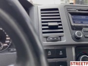 StreetFuck - Travelers Ask Taxi Driver for Threesome 2/16