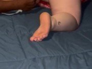 Daddy using my pussy with vibrator 2/16