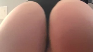 Sheer Bodysuit Jerking - Like my outfit?