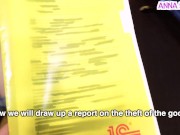 A beautiful slut was caught stealing chips. 5/16