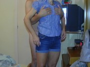 I have to leave for work and my pussy is full of your cum, Please clean it 2/16