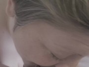 Broke lesbian roommate pays her rent. Gets face fucked and gags. 10/16