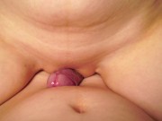 POV Close up ASMR wet pussy sliding cock to cumming 10/16