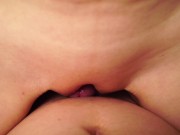 POV Close up ASMR wet pussy sliding cock to cumming 6/16