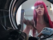 I was doing the laundry, and.... 1/16