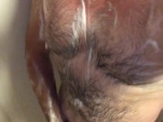 Getting Myself All Soaped Up And Hard For You 8/16