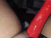 Watching porn leaves her with very wet panties🫣WHAT A DELIGHTFUL ORGASM!!! 14/16