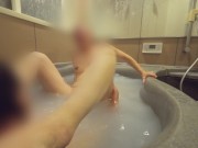 【個人撮影】お風呂でまったりからの激しいバック　最後は顔面へ大量射精 10/16