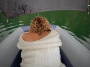 Lake Baikal sex in a boat 15/16