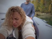 Lake Baikal sex in a boat 16/16