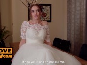 POV - Sexy bride to be Luxury Girl craves your company after running out on fiancé 6/16