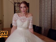 POV - Sexy bride to be Luxury Girl craves your company after running out on fiancé 7/16