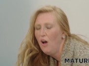 MATURE4K. Cockblock for a Mature Angelica 13/16