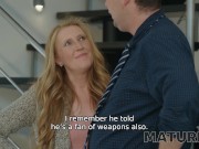 MATURE4K. Cockblock for a Mature Angelica 2/16