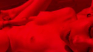 petite goth slut cums multiple times