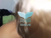 Zorra Cachonda de GRAN TRASERO seduces her boyfriend and makes him run inside her - ISIS SUN 1/16